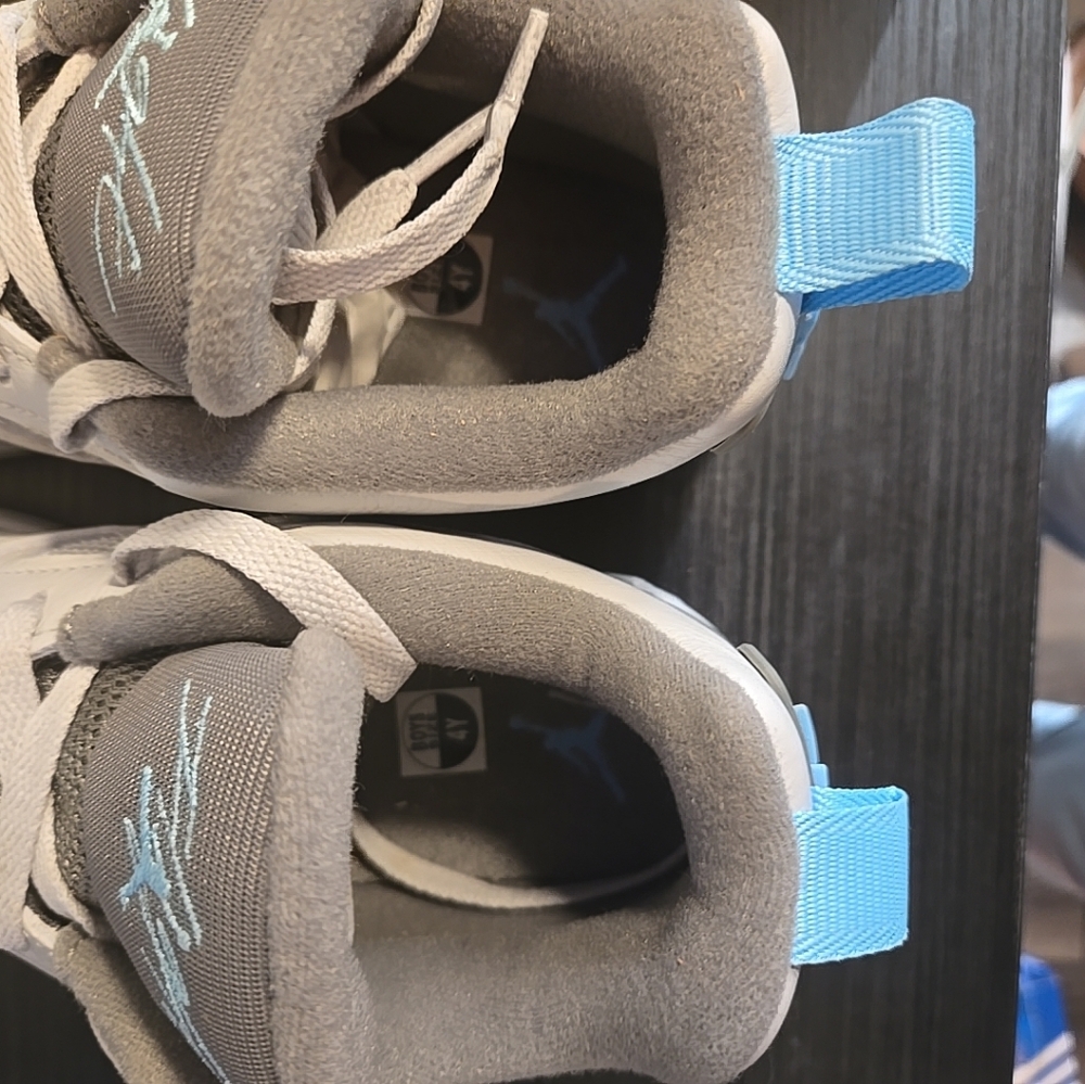 Jordan MVP 92 GS Photon Dust Blue Chill 4Y Youth Sneakers IH1404-014 New - Picture 6 of 9